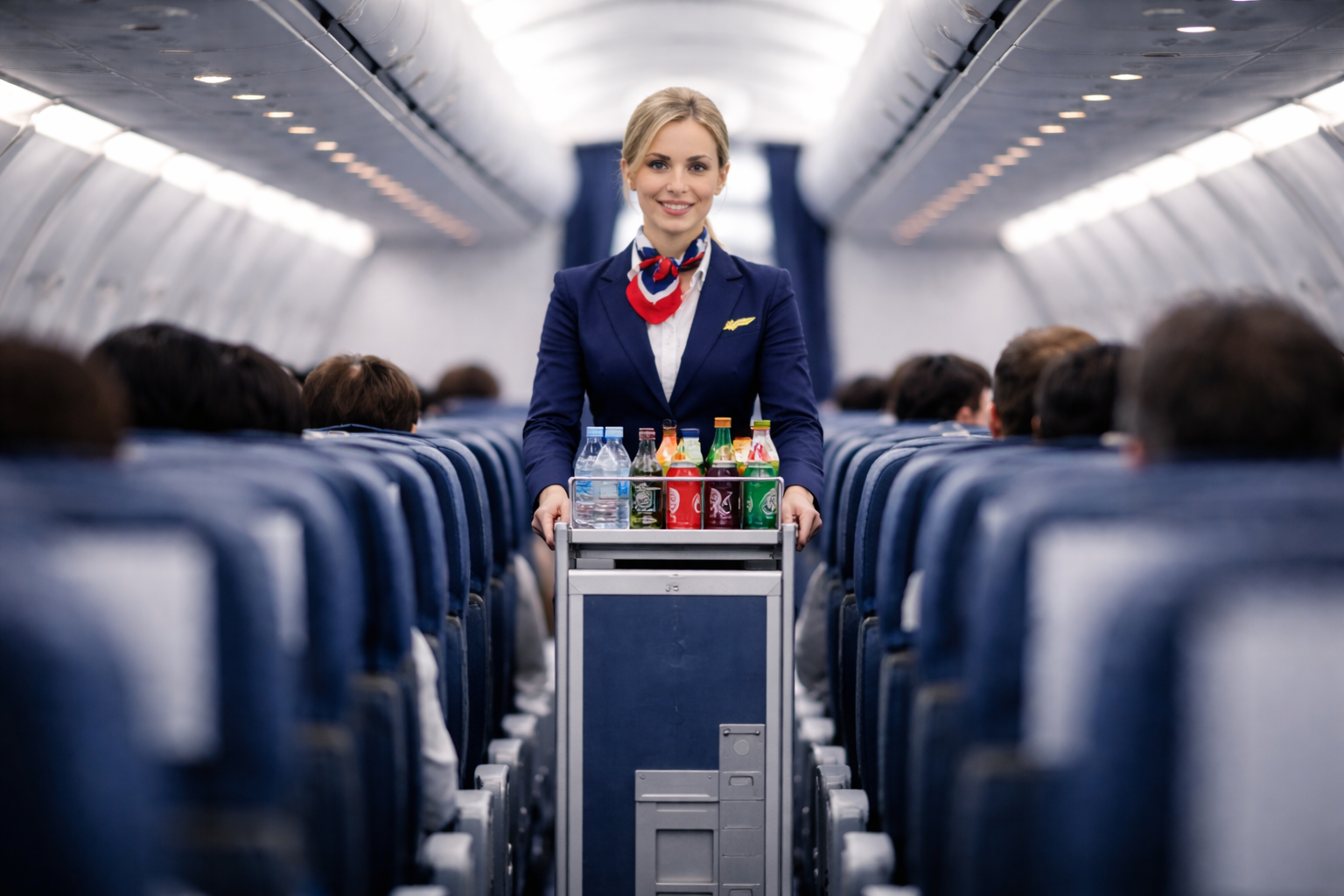 Lentoemäntä palkka